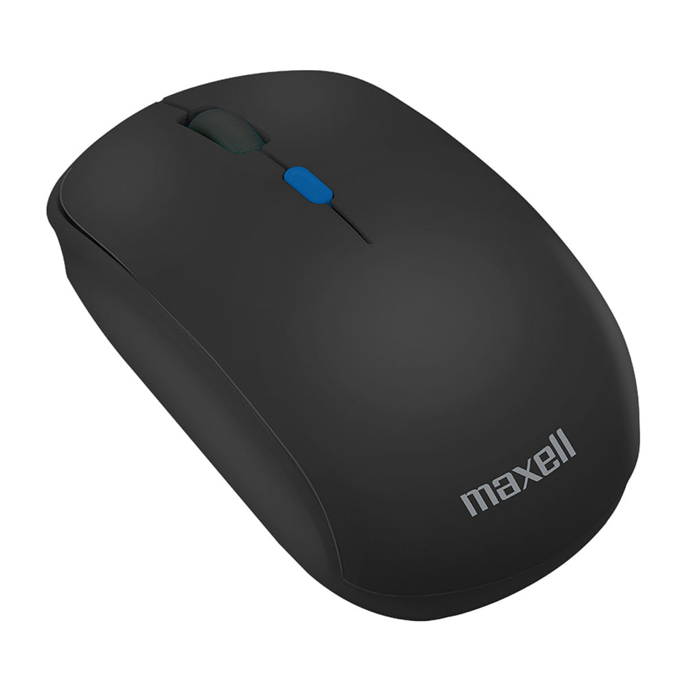Imagen 2 del producto Mouse inalámbrico Maxell MOWL-200C Inalámbrico Maxell MOWL-200C, receptor USB Tipo-C, 1600 dpi, 3 botones, negro