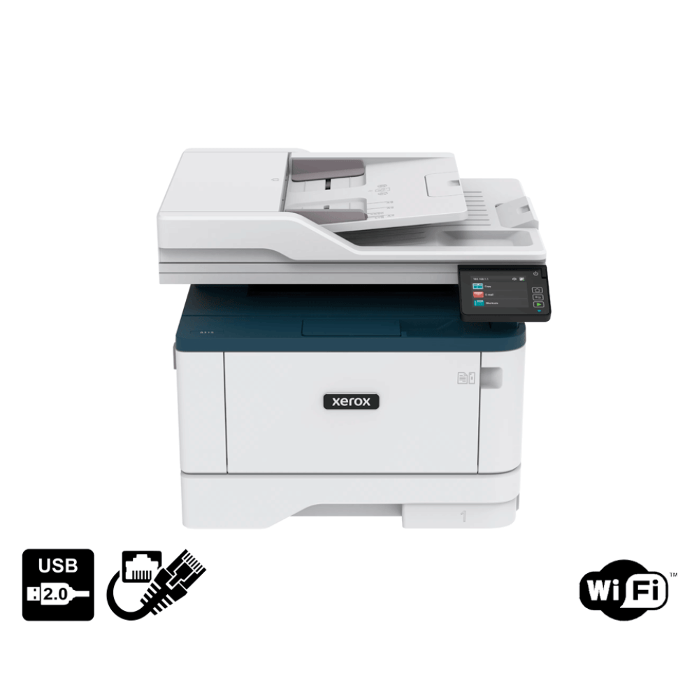 Imagen 2 del producto Impresora láser multifuncional Xerox VersaLink B315/DNI, monocromática, Wi-Fi, Ethernet, impresión, copia, escaneo