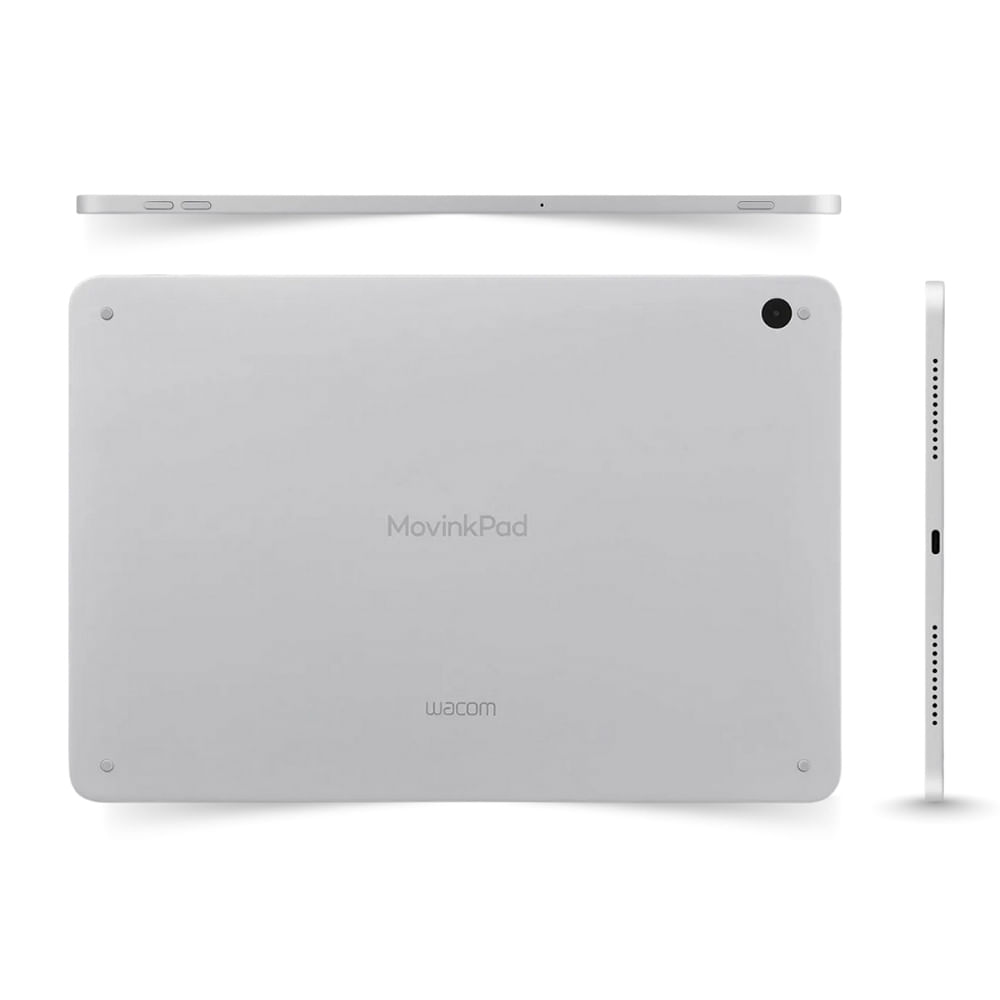 Imagen 2 del producto Tableta gráfica Wacom Movinkpad 11, pantalla 11.45"", 128GB, 8GB RAM, Android, área activa 24.3x15.9 cm, 8192 niveles presión, USB + Lápiz