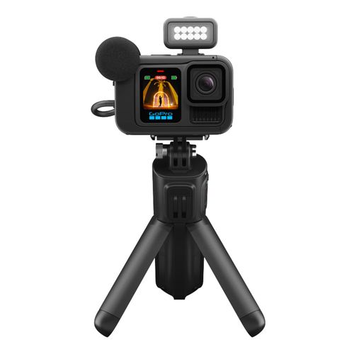 Cámara de acción GoPro Hero 13 Creator Edition grabación en 5.3K, fotos de 27MP, 1900 mAh batería enduro, 180min de batería, HyperSmooth 6.0