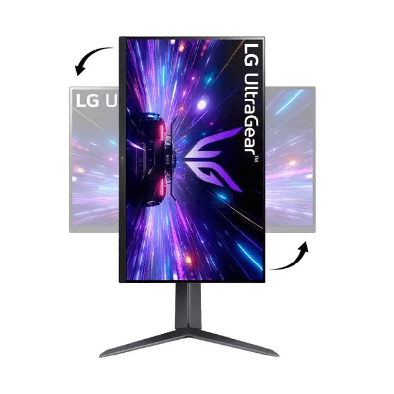 Imagen 2 del producto Monitor plano LG UltraGear 27GS65F-B 27"", Full HD, IPS, 180Hz, 1ms, HDR10, FreeSync, G-SYNC