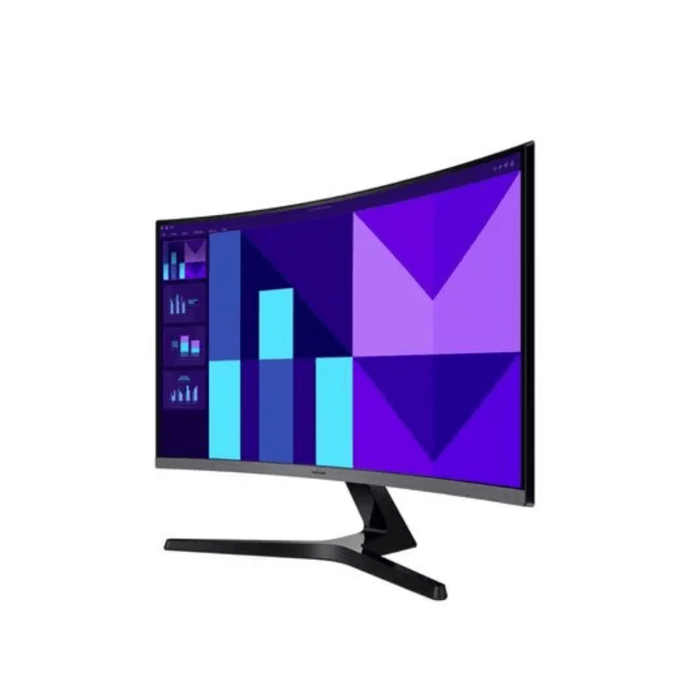 Imagen 2 del producto Monitor curvo Samsung Essential S3 LS27D390GANXZA, 27"", Full HD, VA, 100Hz, HDMI, VGA