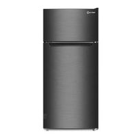 Refrigeradora Miray RM-114H 112L, congelador superior, eficiencia A, negro