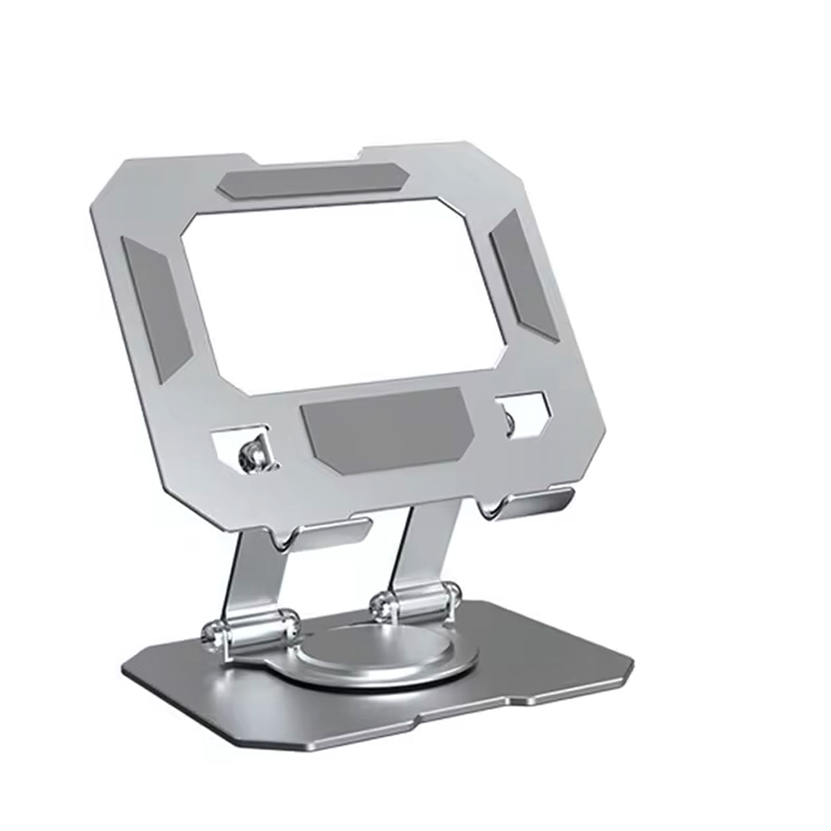 Imagen 1 del producto Soporte giratorio de aluminio 360°, J48, para celulares y tablets, de 4.7 a 12 pulgadas