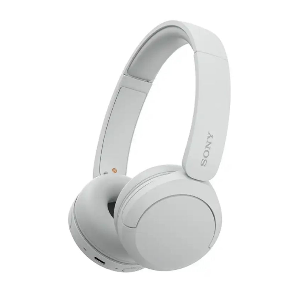 Audífonos on ear Sony WH-CH520, inalámbrico, bluetooth, batería hasta 50 horas, blanco
