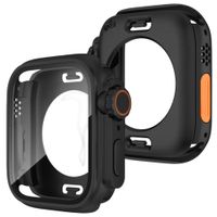 Case de policarbonato, Ultra, para Apple Watch 45mm, Series 4 al 9 y SE, negro