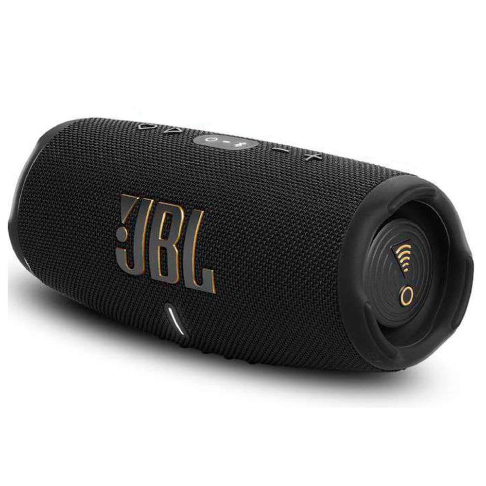 Parlante bluetooth JBL Charge 5, resistente al agua IP67, hasta 20 horas de reproducción, negro