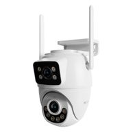 Cámara de seguridad Nexxt wifi NHC-OP30DL 2K, exterior, giratorio 360°, alcance hasta 10m, visión nocturna, blanco