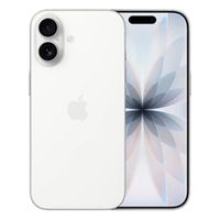 iPhone 17 eSIM 5G 256GB, 8GB RAM, cámara trasera 48MP y frontal 18MP, pantalla 6.3"", blanco