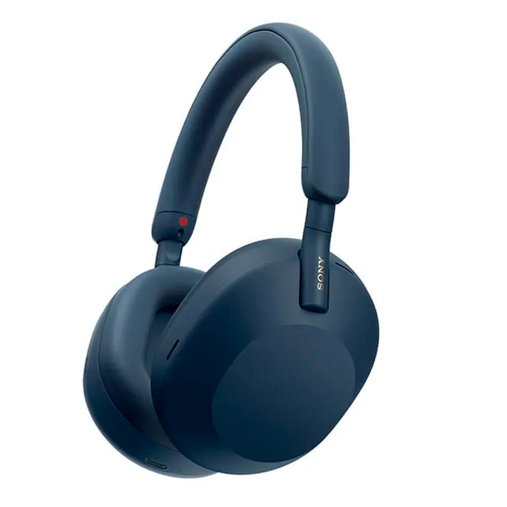 Audífonos con cancelación de ruido Sony WH-1000XM5/LMUC micrófono incorporado, máx. 30 horas, control de música y llamadas, azul