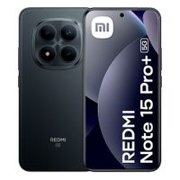 Celular Xiaomi Redmi Note 15 Pro+ 5G 512GB, 12GB RAM, cámara principal 200MP + 8MP, frontal 32MP, 6.8"", negro