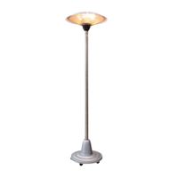 Estufa eléctrica Alfano PHH3000BS, 3000W, calefacción hasta 25 m², gris