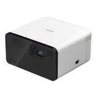 Proyector portátil Epson EF-21 FHD, 1000 lúmenes, 150"", compatible iOS y Android, blanco