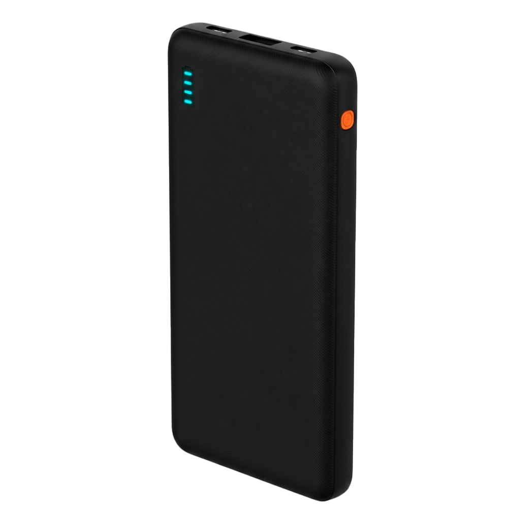 Batería externa Coolbox GMobile, potencia 20W, conexión USB Tipo-C, 10000 mAh, negro