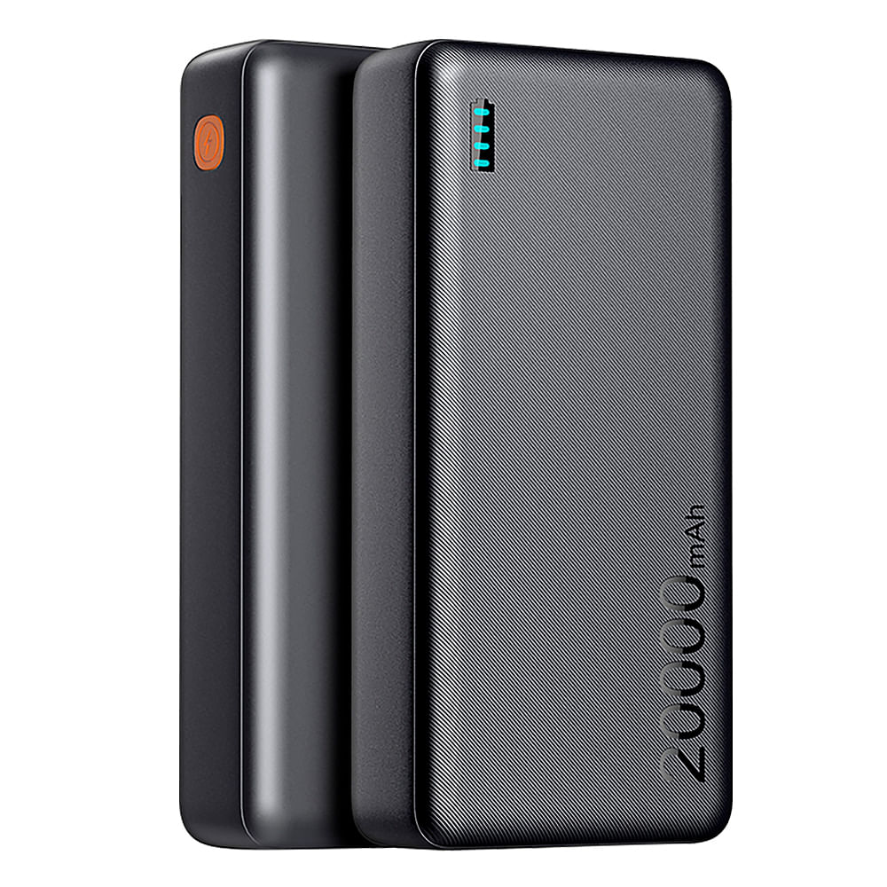 Batería externa Coolbox GMobile, potencia 20W, conexión USB Tipo-C, 20000 mAh negro