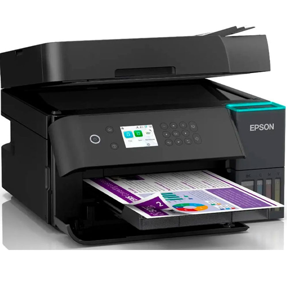 Imagen 2 del producto Impresora multifuncional Epson Ecotank L6370, inyección de tinta, inalámbrico, Wi-Fi, con tanques recargables