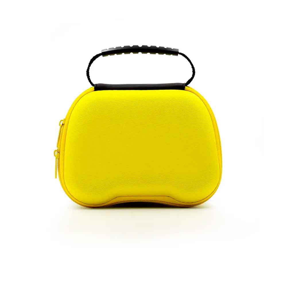 Imagen 2 del producto Estuche protector rígido para mandos DualSense PS5, PS4, Xbox y Switch, amarillo