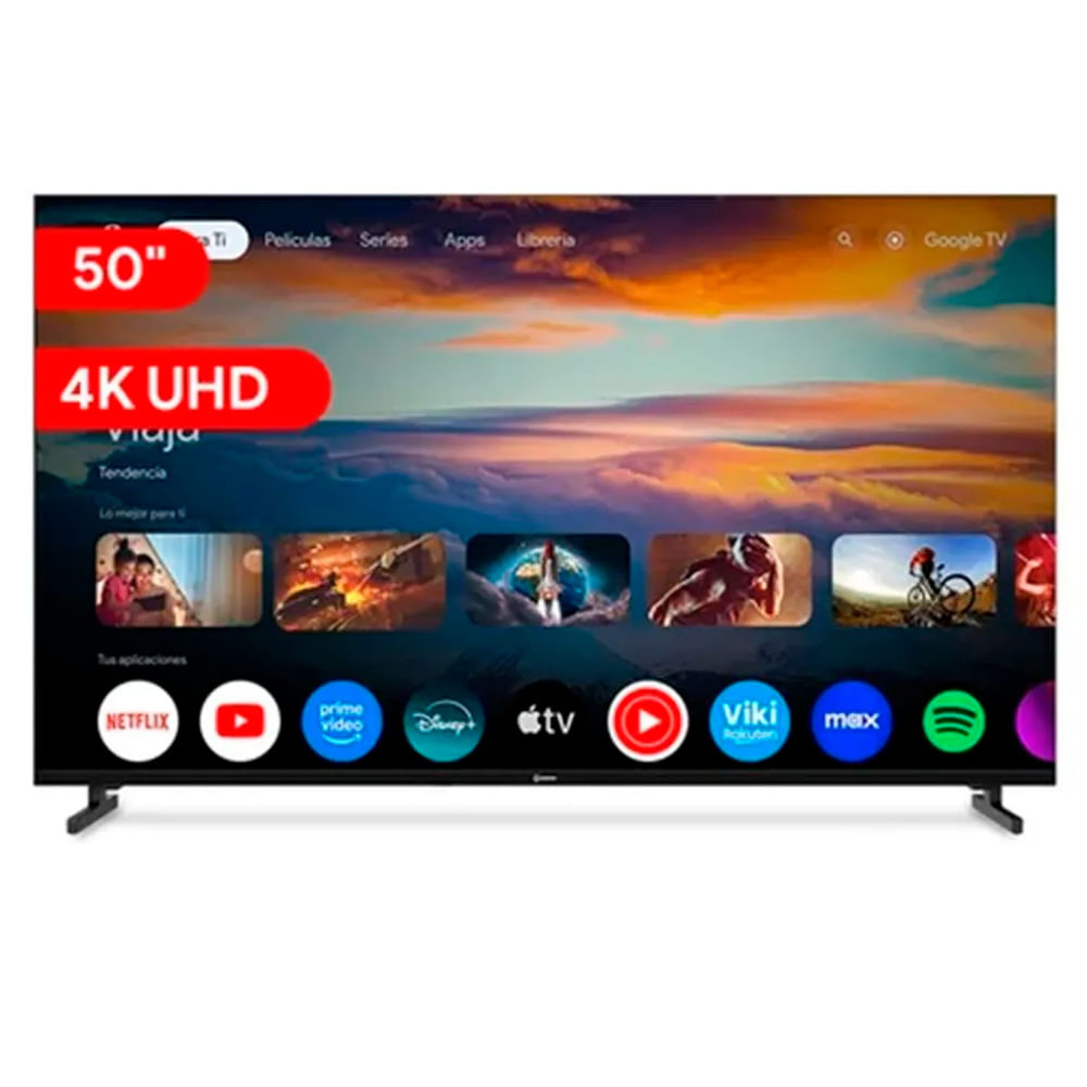 Smart TV Miray 4K 50" Ultra HD LED Google TV integrado MK50-E2000GBT 2025