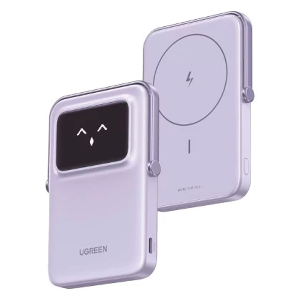 Batería externa Ugreen Uno 45328 10000 mAh, 20W, 1 puerto carga rápida, morado