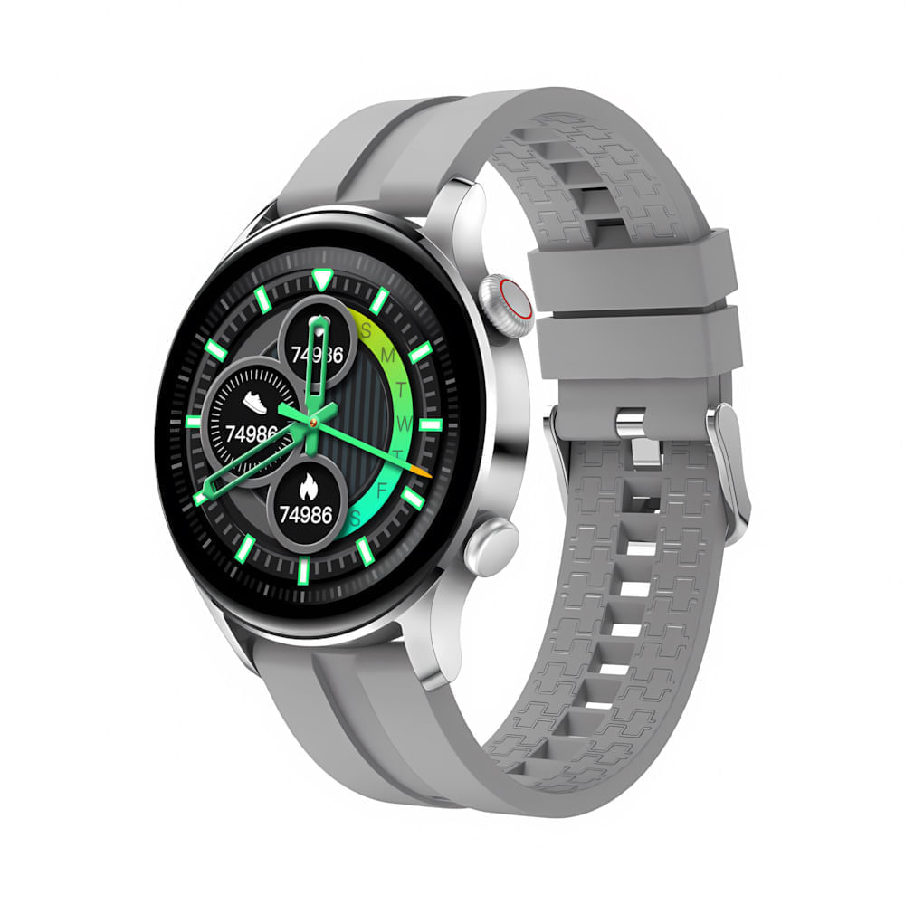 Smartwatch ArgomTech SKEIWATCH C60 1.32"/IPS, llamadas bluetooth, sensor cardiaco, batería hasta  7 días + correa