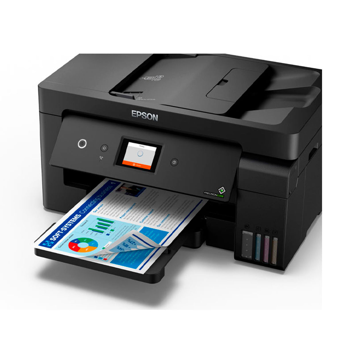 Imagen 2 del producto Impresora multifuncional Epson EcoTank L14150, inyección de tinta, inalámbrica, Wi-Fi, con tanques recargables