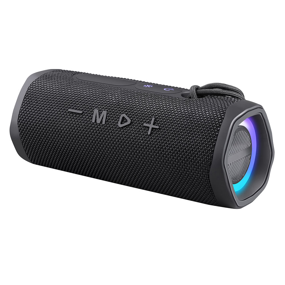 Parlante bluetooth Decibel Thunder 2 40W, resistencia al agua IPX5, función True Wireless batería 12 horas, negro