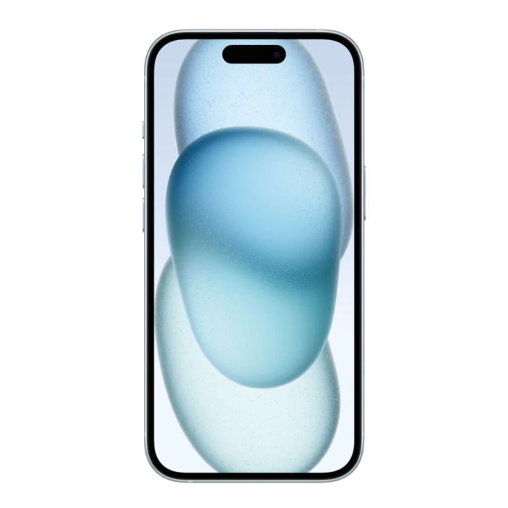 Imagen 2 del producto iPhone 15 eSIM 128GB, 6GB RAM, cámara trasera 48MP y frontal 12MP, 6.1"", iOS, sky blue + cargador 20W