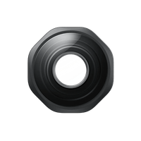 Lente Ultra Ancho, Insta360, compatible con Insta360 Ace Pro 2, negro