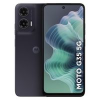Celular Motorola G35 5G 256GB, 4GB RAM, cámara trasera 50MP y frontal 16MP, 6.72"", negro