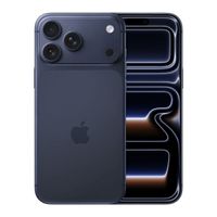 iPhone 17 Pro Max 5G 256GB, 12GB RAM, cámara trasera 48MP y frontal 18MP, 6.9"", deep blue