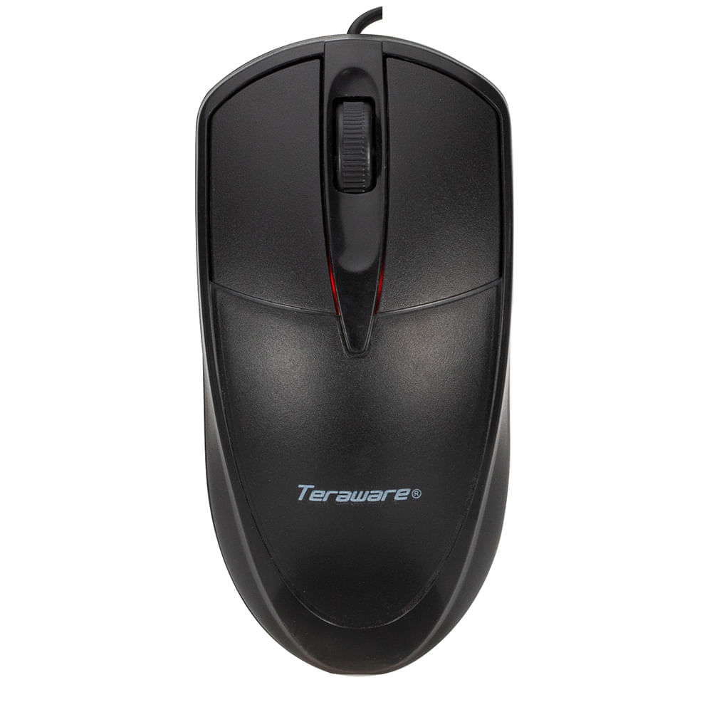 Imagen 1 del producto Mouse alámbrico Coolbox Teraware MO-048 Alámbrico Coolbox Teraware MO-048 USB 1000 dpi, 3 botones, negro