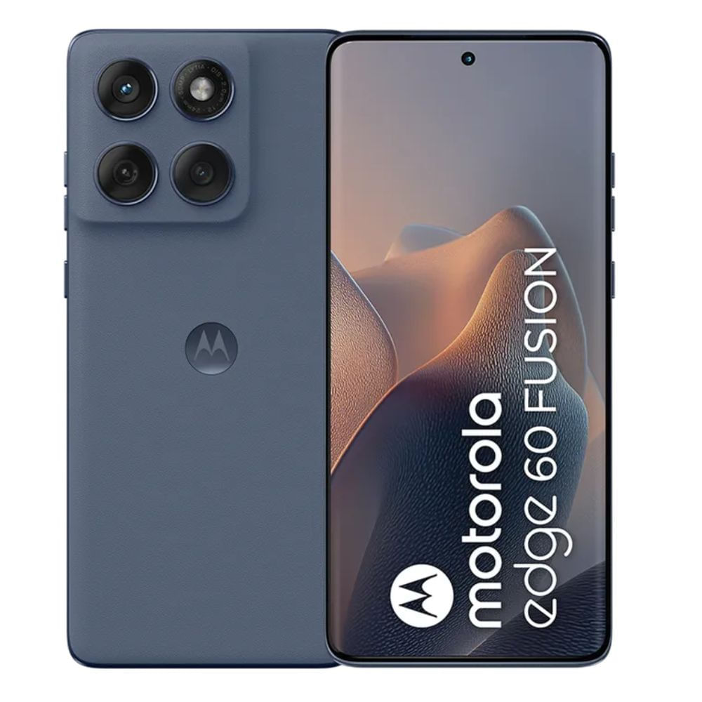 Celular Motorola Moto Edge 60 Fusión 5G 256GB, 8GB, cámara trasera 50MP y frontal 32MP, 6.67", azul