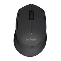Mouse inalámbrico Logitech M280 Inalámbrico Logitech M280 Bluetooth, 1000 dpi, 3 botones, negro