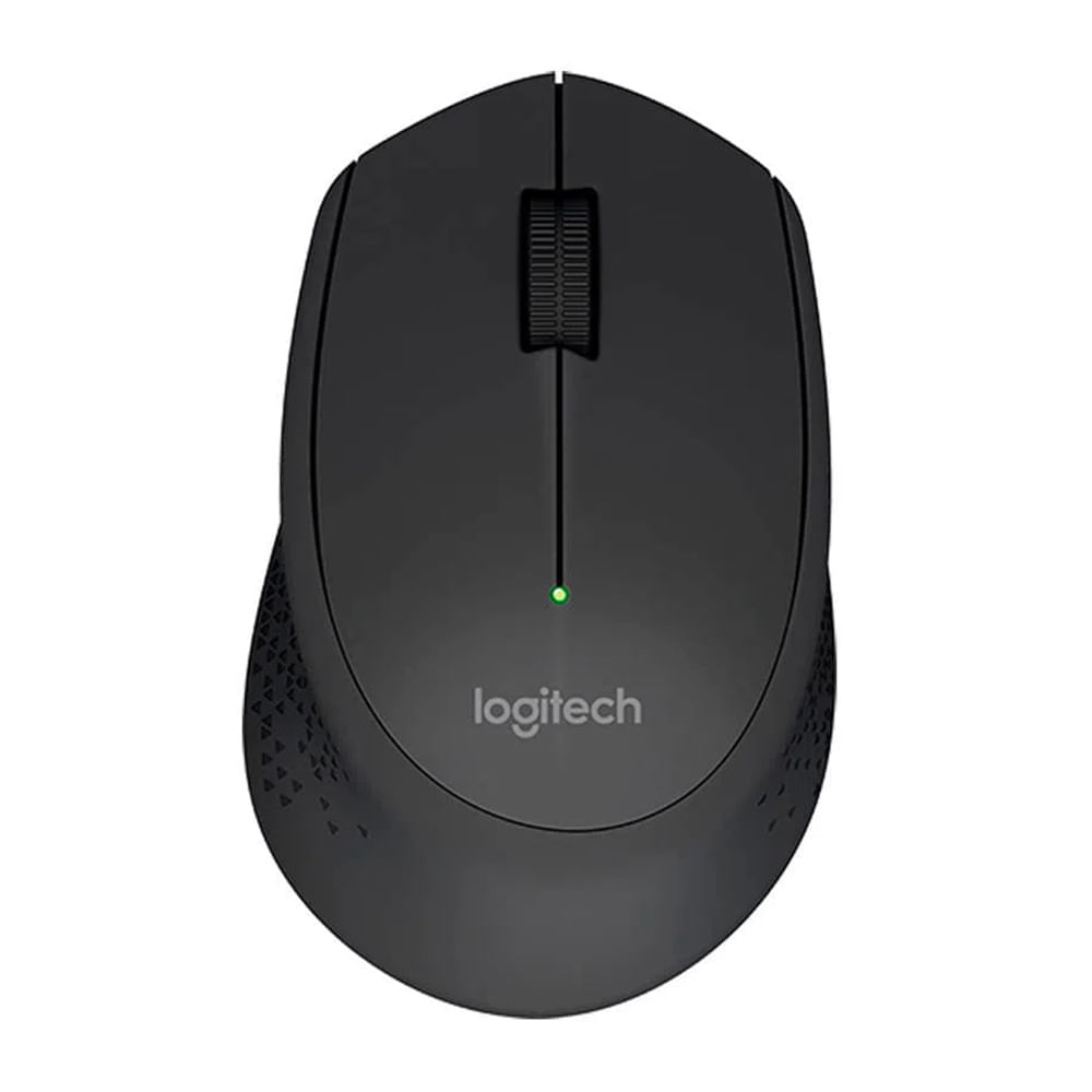 Mouse inalámbrico Logitech M280 bluetooth, 1000 dpi, 3 botones, usa pila, negro