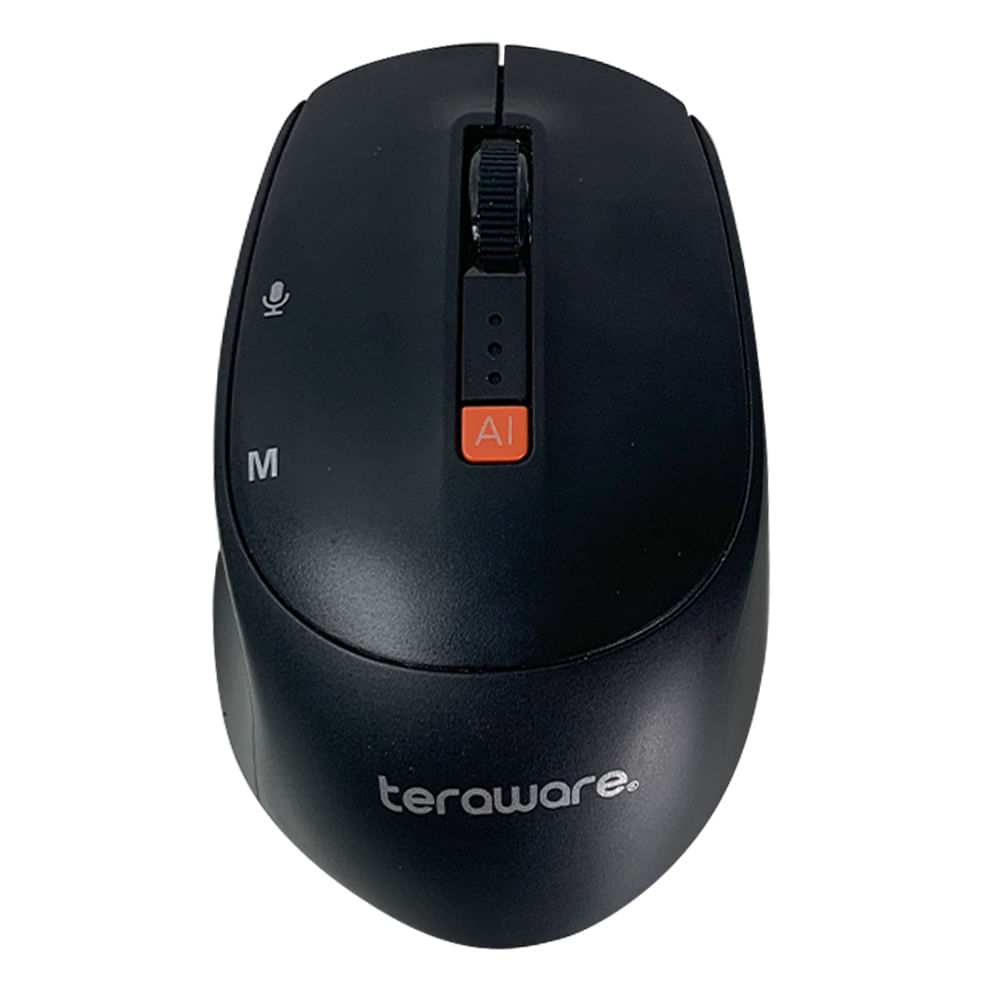 Imagen 1 del producto Mouse inalámbrico Coolbox Teraware IA-Series Inalámbrico Coolbox Teraware IA-Series, Bluetooth y 2.4G, 1200 dpi, 6 botones, negro, recargable
