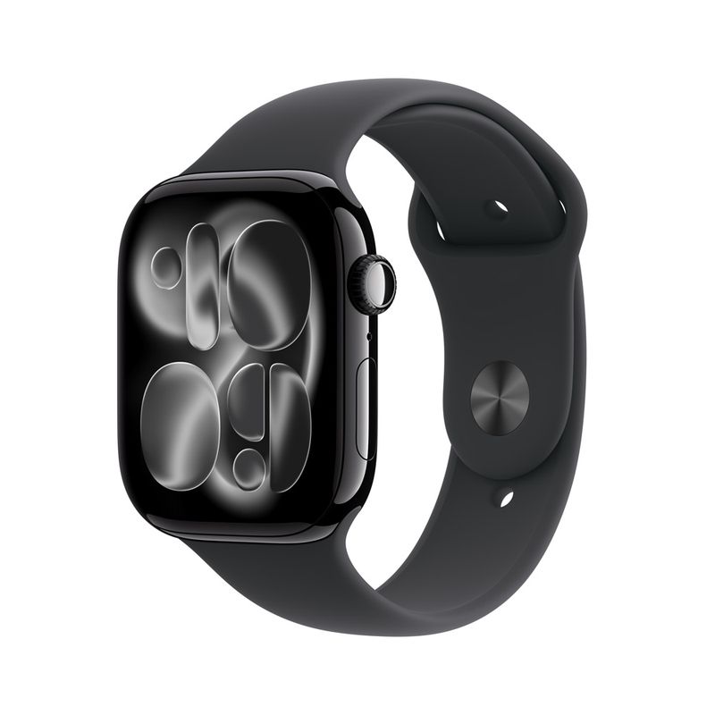 Imagen 1 del producto Apple Watch Series 11 46mm/OLED, resistente al agua, GPS, batería hasta 24 horas, correa M/L, negro