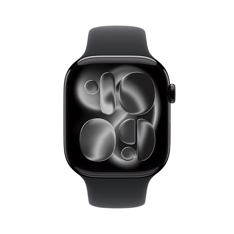 Imagen 2 del producto Apple Watch Series 11 46mm/OLED, resistente al agua, GPS, batería hasta 24 horas, correa M/L, negro