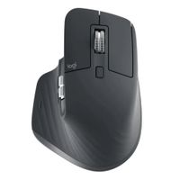 Mouse inalámbrico Logitech MX Master 3S Inalámbrico Logitech MX Master 3S, Bluetooth, 8000 dpi, 7 botones, negro, recargable