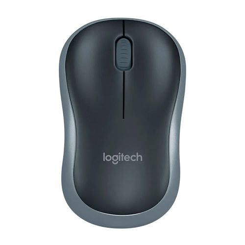 Mouse inalámbrico Logitech M185 Inalámbrico Logitech M185, receptor USB, 1000 dpi, 3 botones, gris