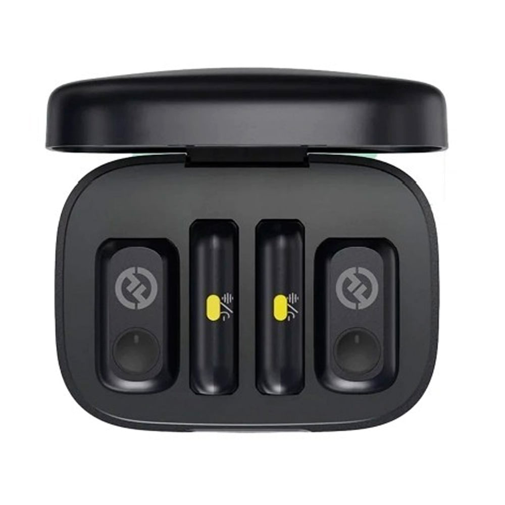 Imagen 2 del producto Micrófono inalámbrico Hollyland LARK A1, baja impedancia, USB-C, Lightning, gris