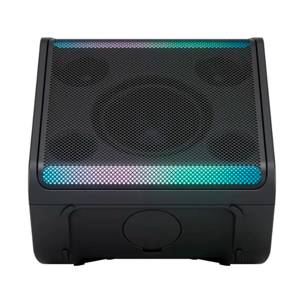 Parlante bluetooth LG XBOOM Stage 301 120W IPX4, iluminación con IA, negro