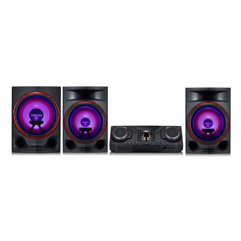 Imagen 2 del producto Minicomponente LG XBOOM CL88 2900W, luces multicolor, Karaoke Star, bluetooth y Party Accelerator