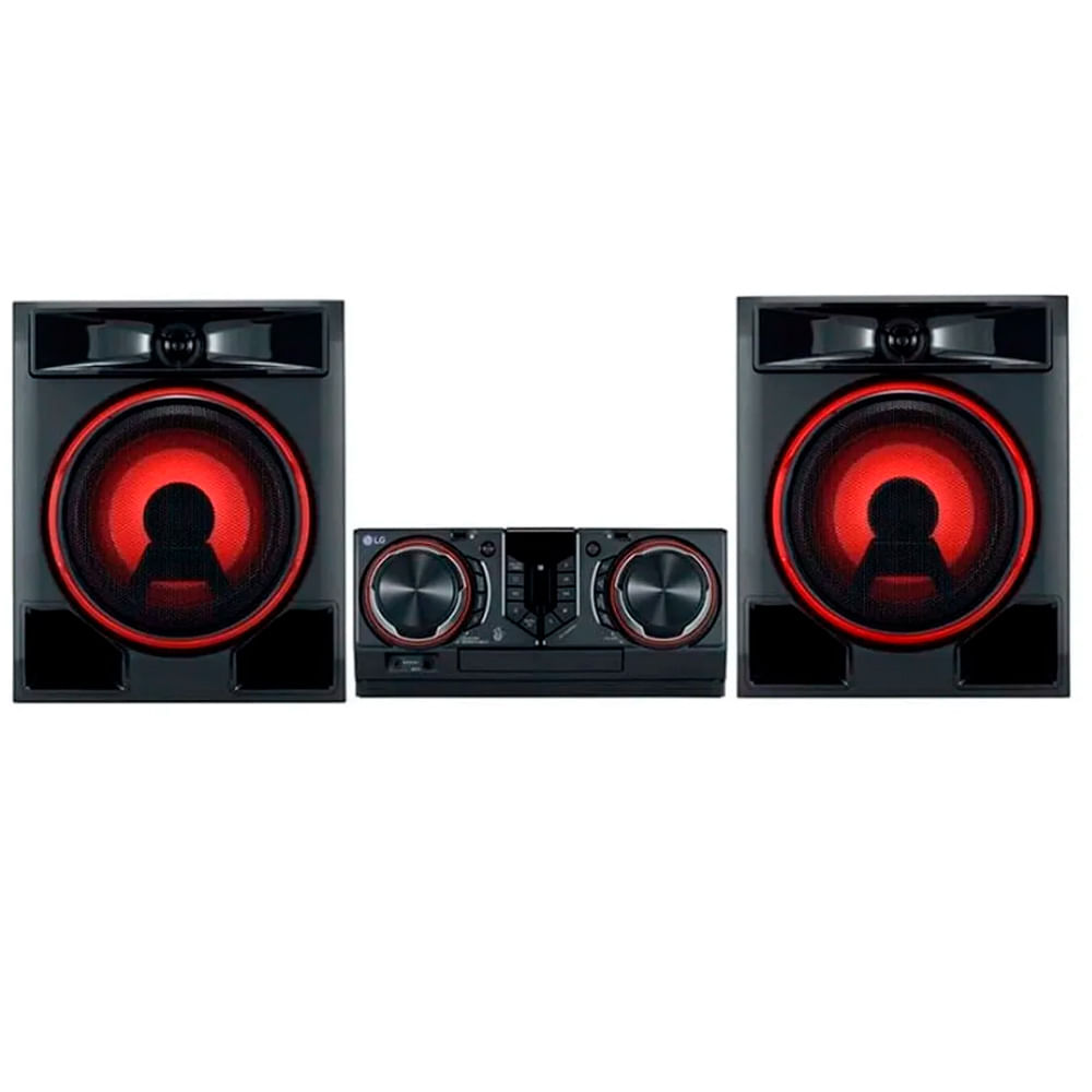 Minicomponente LG XBOOM CL65 950W bluetooth, luces multicolor, Karaoke Star, bajos potentes