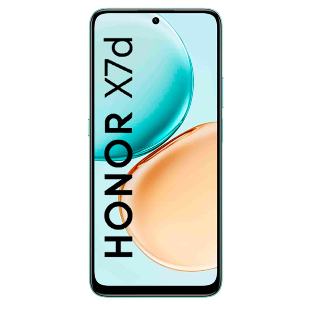 Imagen 2 del producto Celular Honor X7D 4G 256GB, 8GB RAM, cámara trasera 108MP y frontal 8MP, 6.7"", cian océano