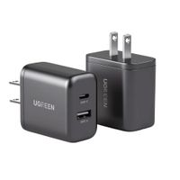 Cargador rápido 20W, con tecnología GaN, carga ultrarrápida y segura