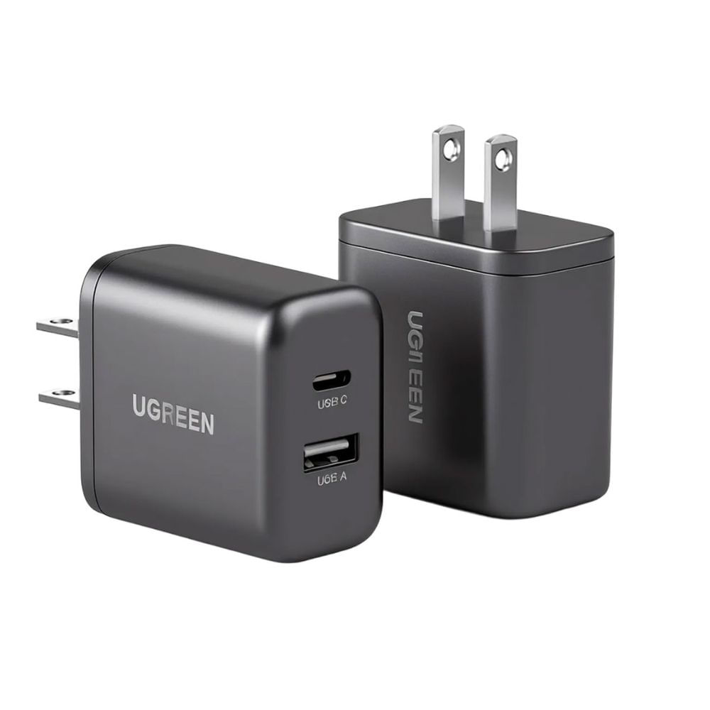 Cargador rápido 20W, con tecnología GaN, carga ultrarrápida y segura