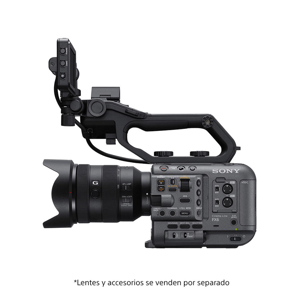 Imagen 2 del producto Cámara Sony Cinema Line FX6 4K QFHD, Full Frame con S-Cinetone y ND variable electrónico