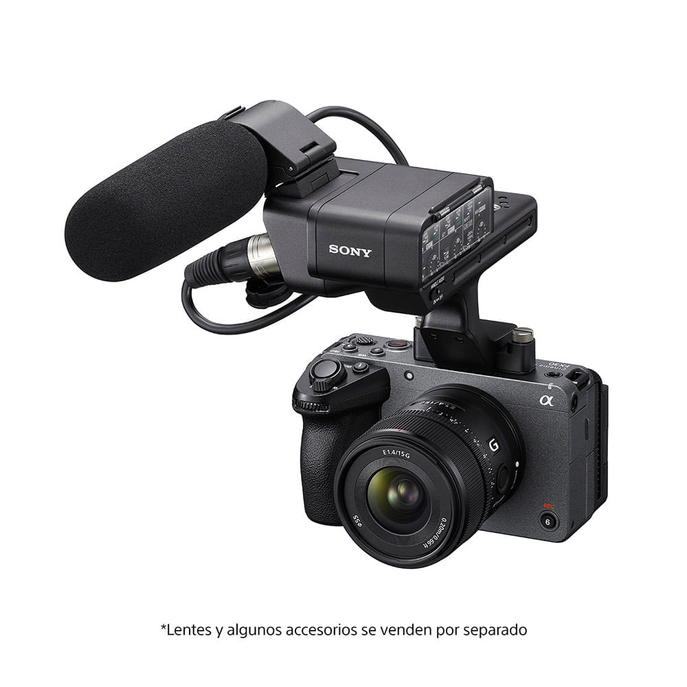 Imagen 2 del producto Cámara Sony Cinema Line FX30 4K, compacta con S-Cinetone, S-Log3 para cine digital