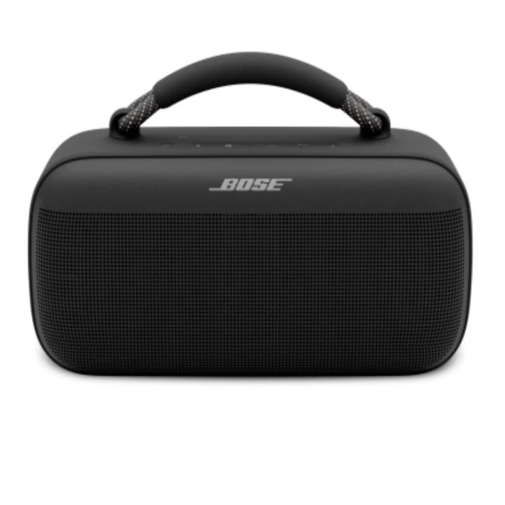 Parlante bluetooth Bose SoundLink Max, resistente al agua IP68, hasta 20 horas, negro