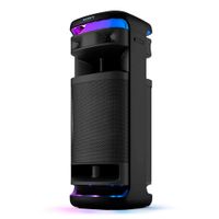 Parlante de torre Sony SRS-ULT1000 bluetooth luces 360°, incluye micrófono inalámbrico, negro